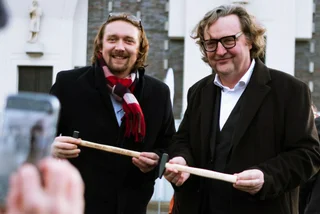 Stone from Prague Castle inaugurates Jiřího z Poděbrad reconstruction