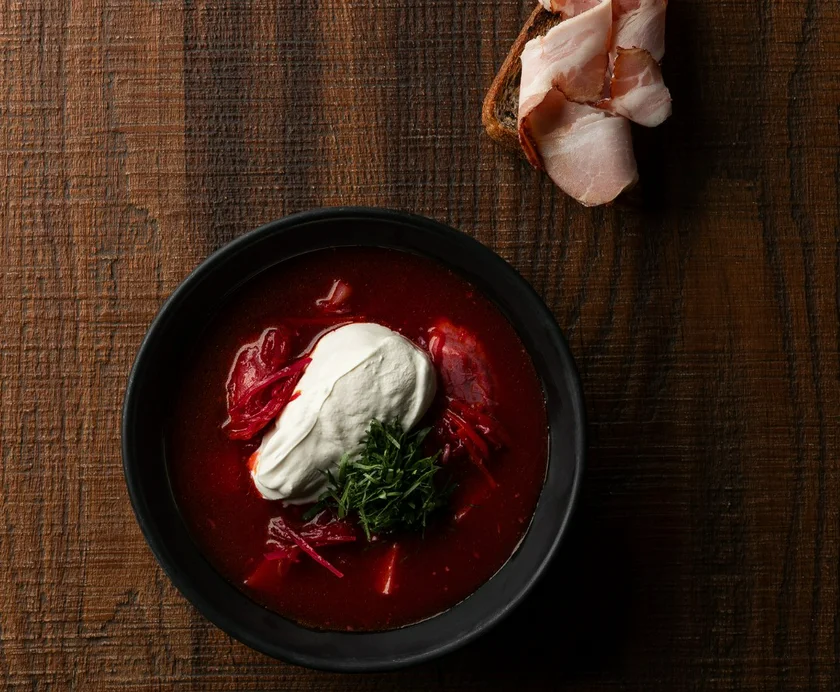 Red borscht. Photo: Nai