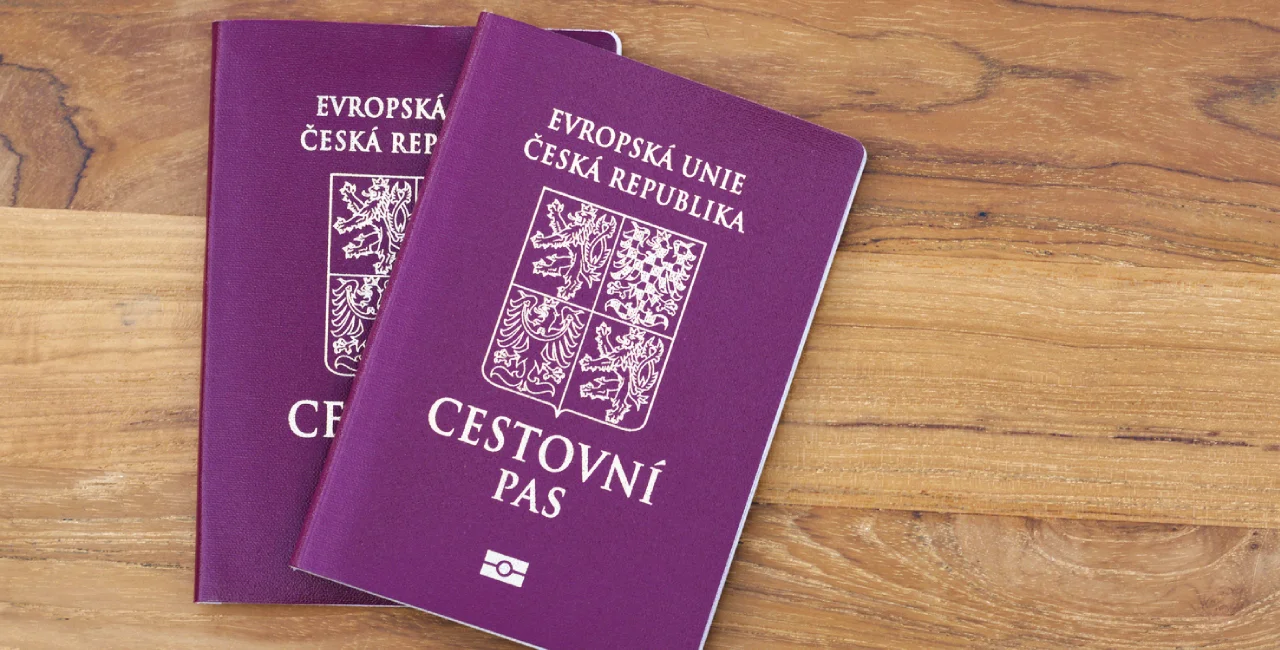 Czech passports. Photo: iStock / Jonas Hanacek