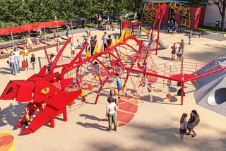 Prague playground at Riegrovy sady to get a fiery new dragon upgrade