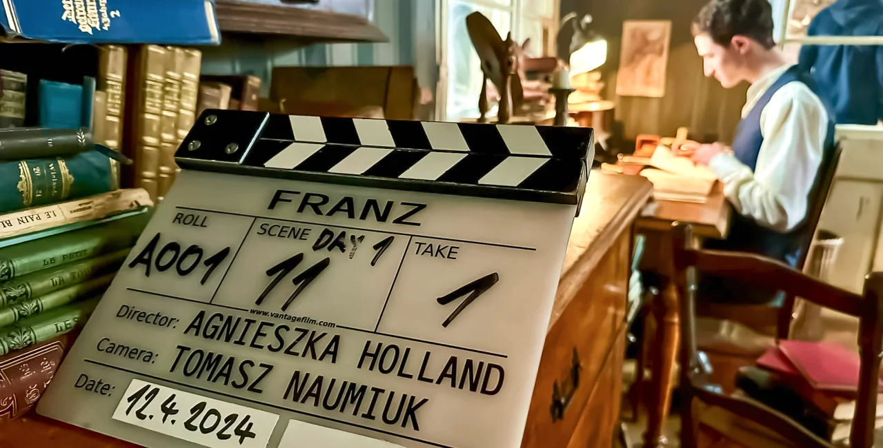 New movie about Franz Kafka from Agnieszka Holland now filming in Prague