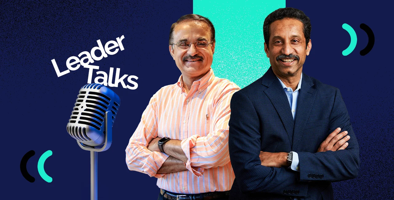 PURE STORAGE PURESTORAGE Ajay Singh and    Rajiev Rajavasireddy 04-2024 Leader Talks Cover_Leasders 2 by Daria Cover_Leasders