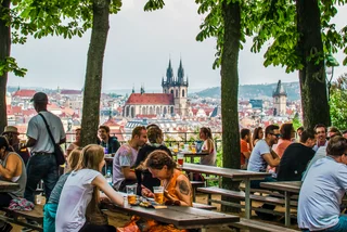Monastery brews and castle views: Beer garden season gets underway in Prague