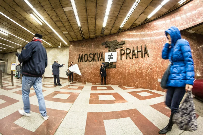 Photo: Facebook / Praha neni Moskva