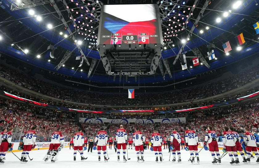 Czech Republic vs. Norway / Photo via www.iihf.com