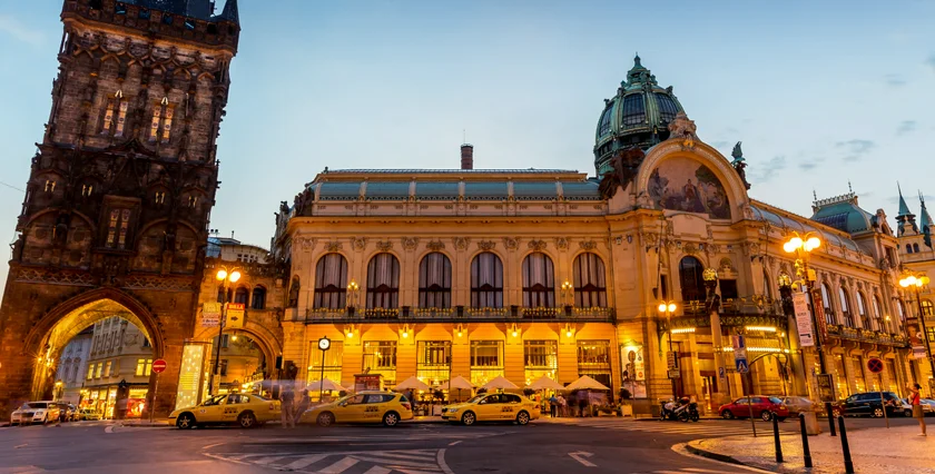 Municipal House in Prague. Photo: Shutterstock / maziarz