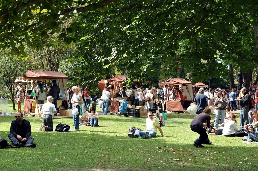 Vintage harvest at Prague Castle via SPH