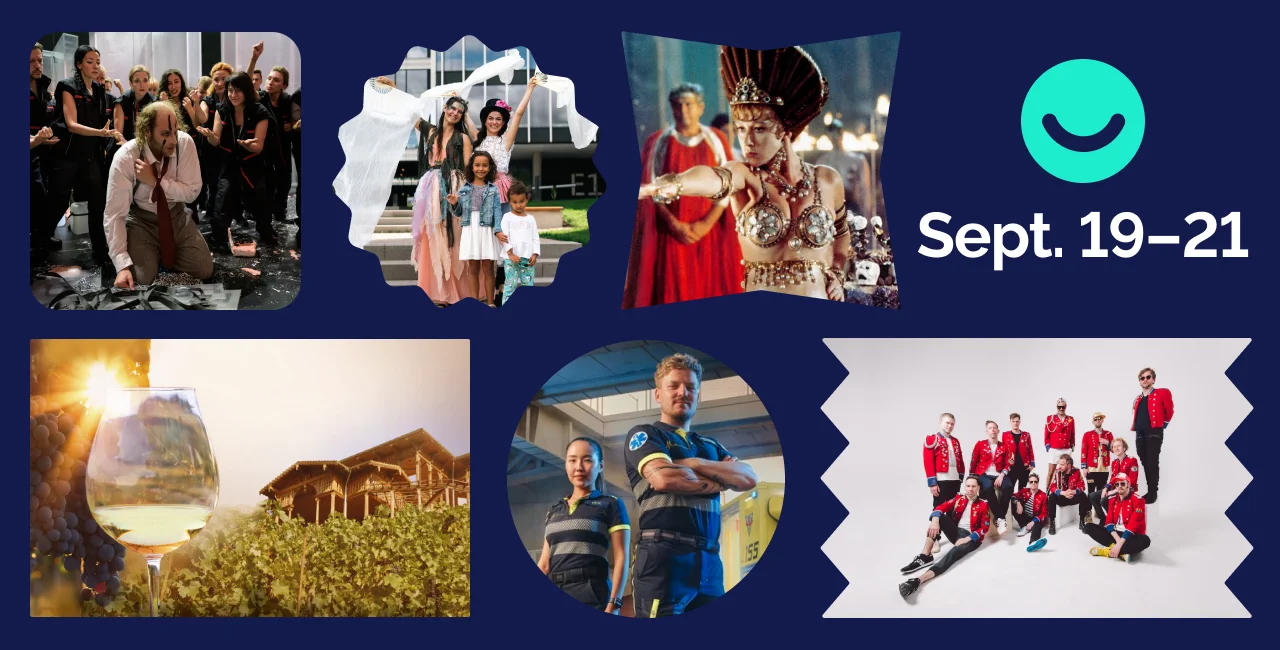 Collage Credits: Havlíček Gardens, Meute, Idomeneo by Serghei Gherciu, Caligula, Heroes’ Day, Discover the Vltava 2025