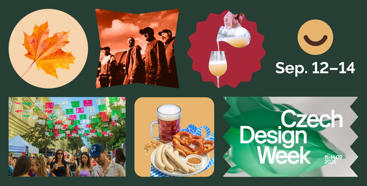 Collage Credits: Zažít město jinak, Czech Design Week, Mogwai