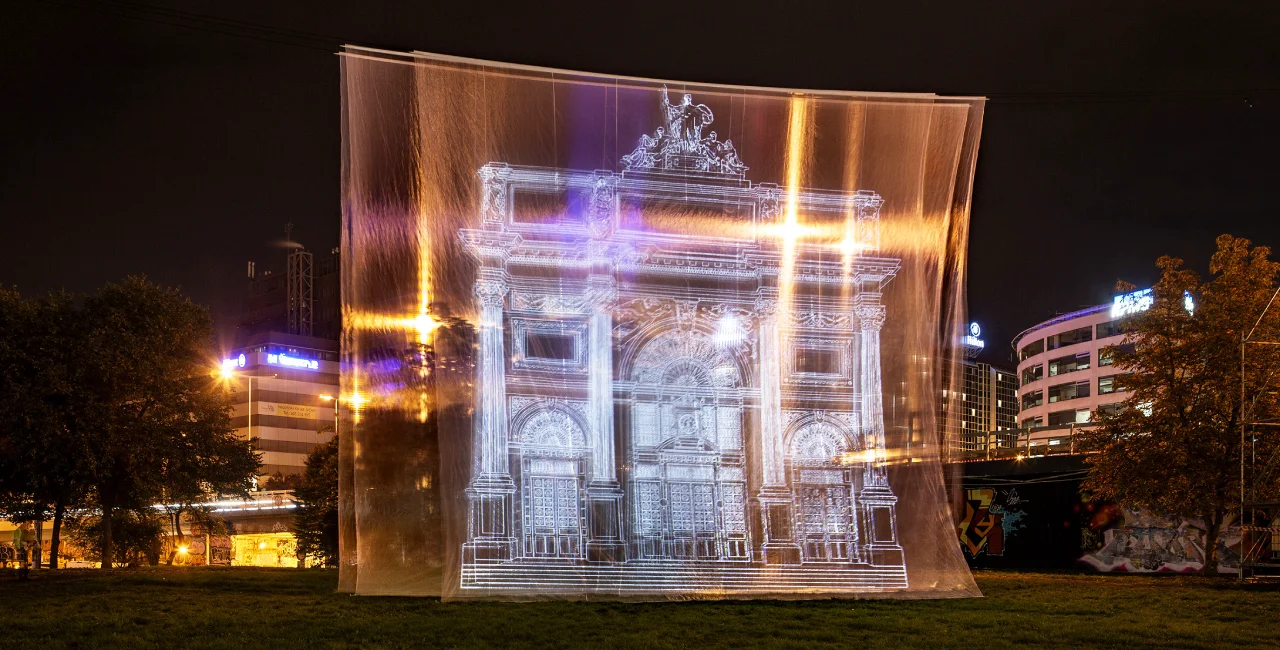 Long-lost Prague railway station steams back to life in immersive installation