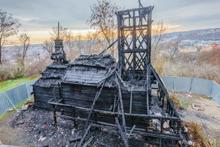 Prague to fully restore historic wooden church devastated by 2020 fire