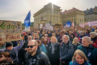 Thousands demand science-backed climate policies in massive Prague protest