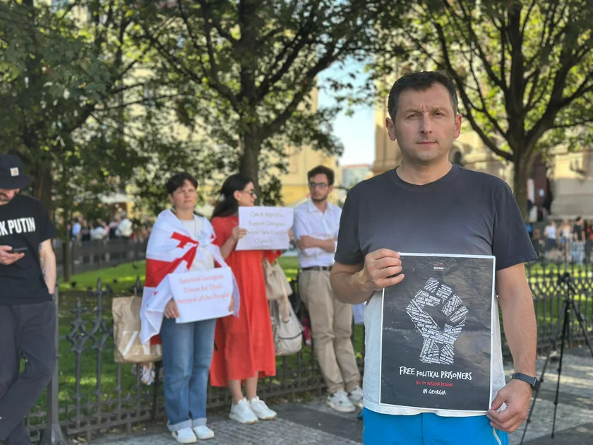 Soso at a protest (Photo: Nana