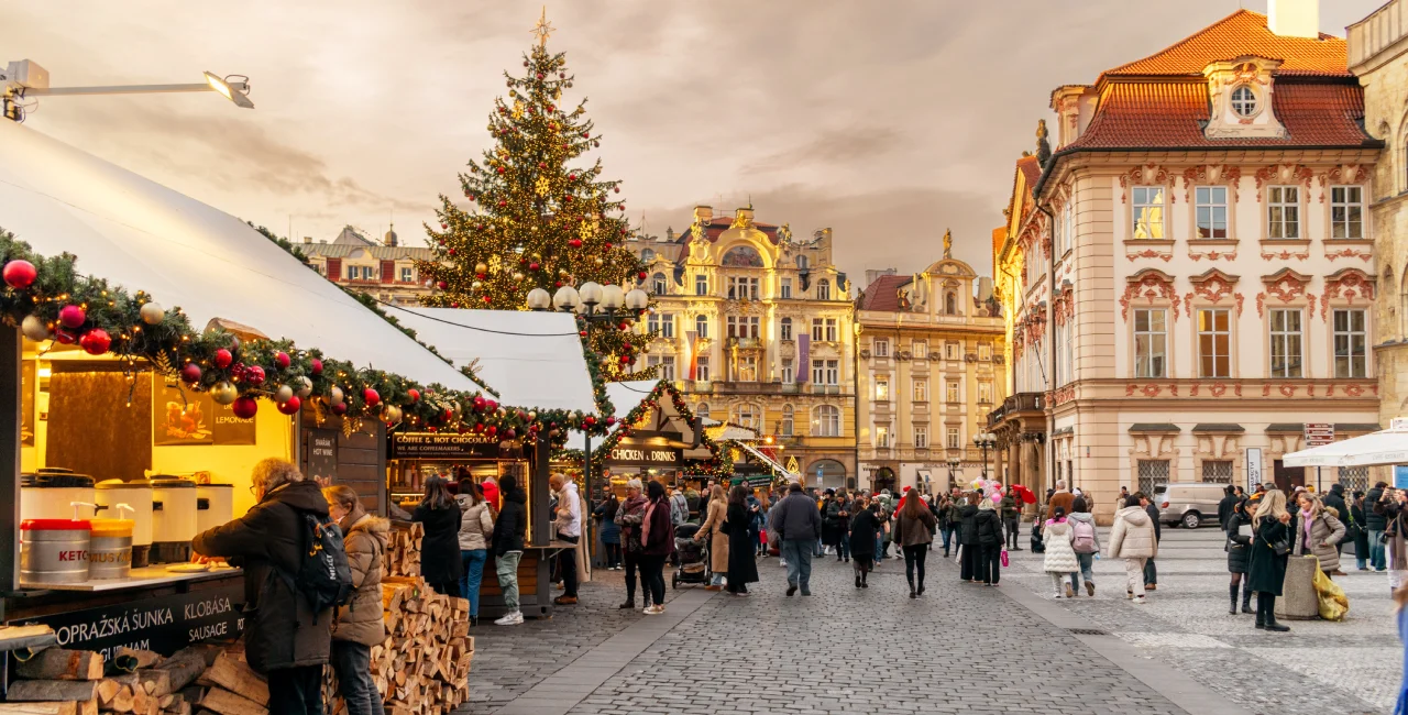 Old Town Square Christmas Market in 2024. Photo: Shutterstock / Framarzo