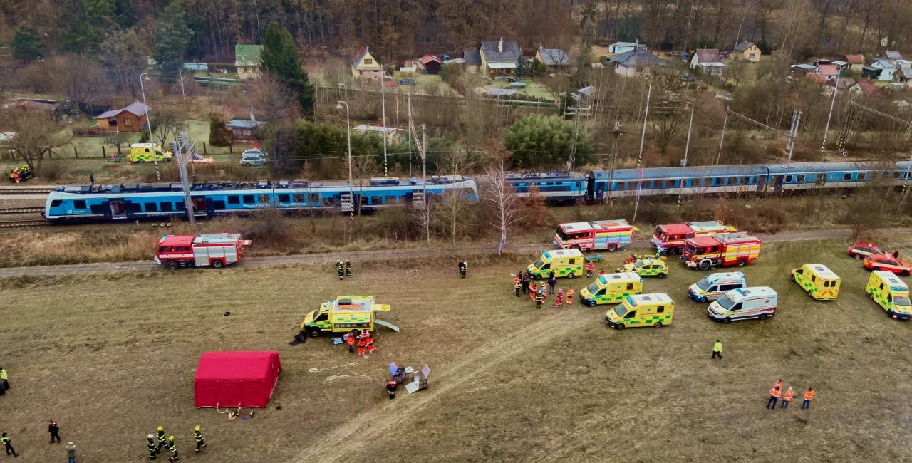 Over 50 injured after express and passenger trains collide in Czechia