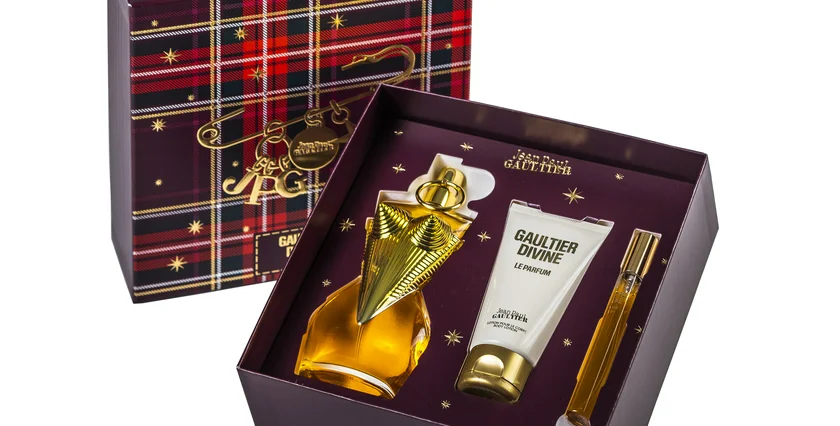 FAOC 11-2025 BEZ Dárkový set Gaultier Divine (Lagardere), Fashion Arena Prague Outlet, původní cena 3 799 Kč, outletová cena 2 659 Kč