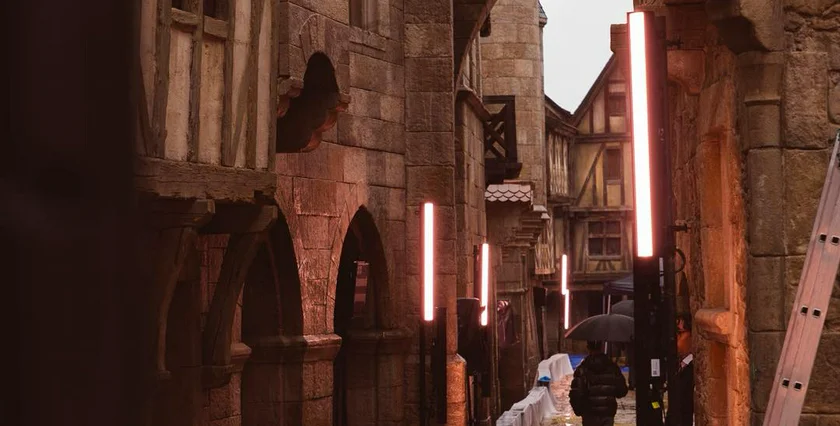 The fashion show location. Photo:  Jakub Zeman & Kitti Wullich