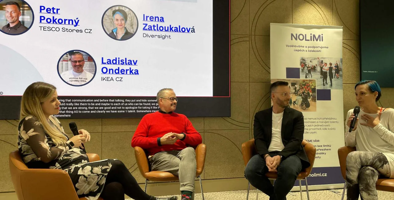 Prague speakers address disability and employment: ‘It's worth it for all. Let's not be afraid of it.'