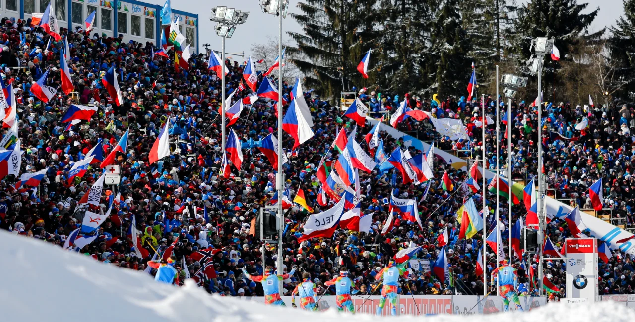 2015 Biathlon World Cup in Nové Město na Moravě. Shutterstock / Petr Toman