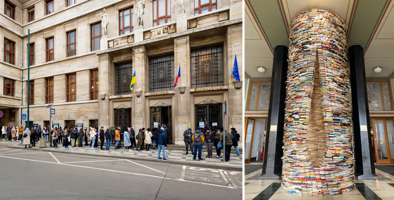 Městská knihovna v Praze, Shutterstock by Fitri Rosadela