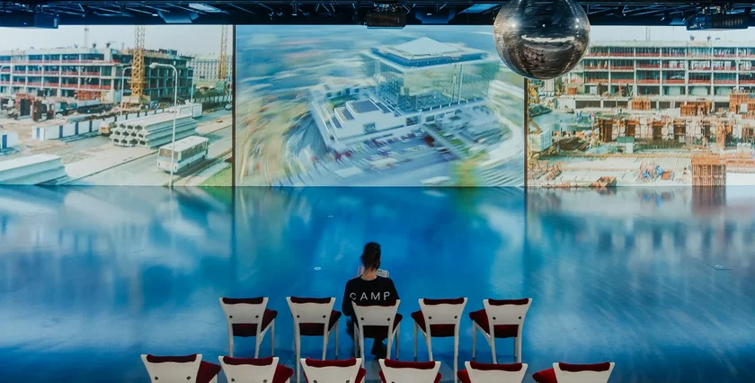 DEVADE exhibit at CAMP