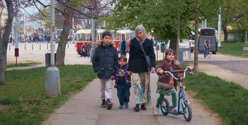 Film still: Amira's Children