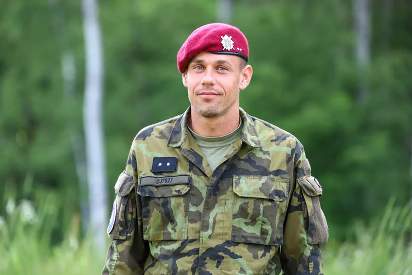 Jan Darmovzal, Czech citizen detained in Venezuela. Photo courtesy of Czech Army.