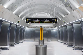 Českomoravská metro station reopens with modern design and silent escalators
