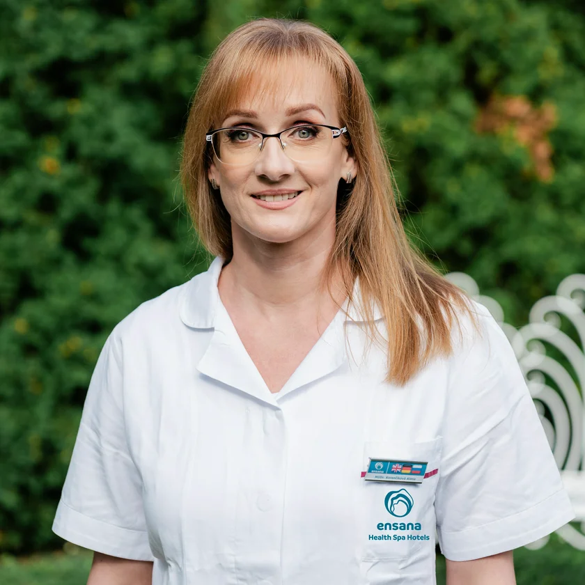 MUDr. Alena Korenčíková, medical director at Ensana Piešťany
