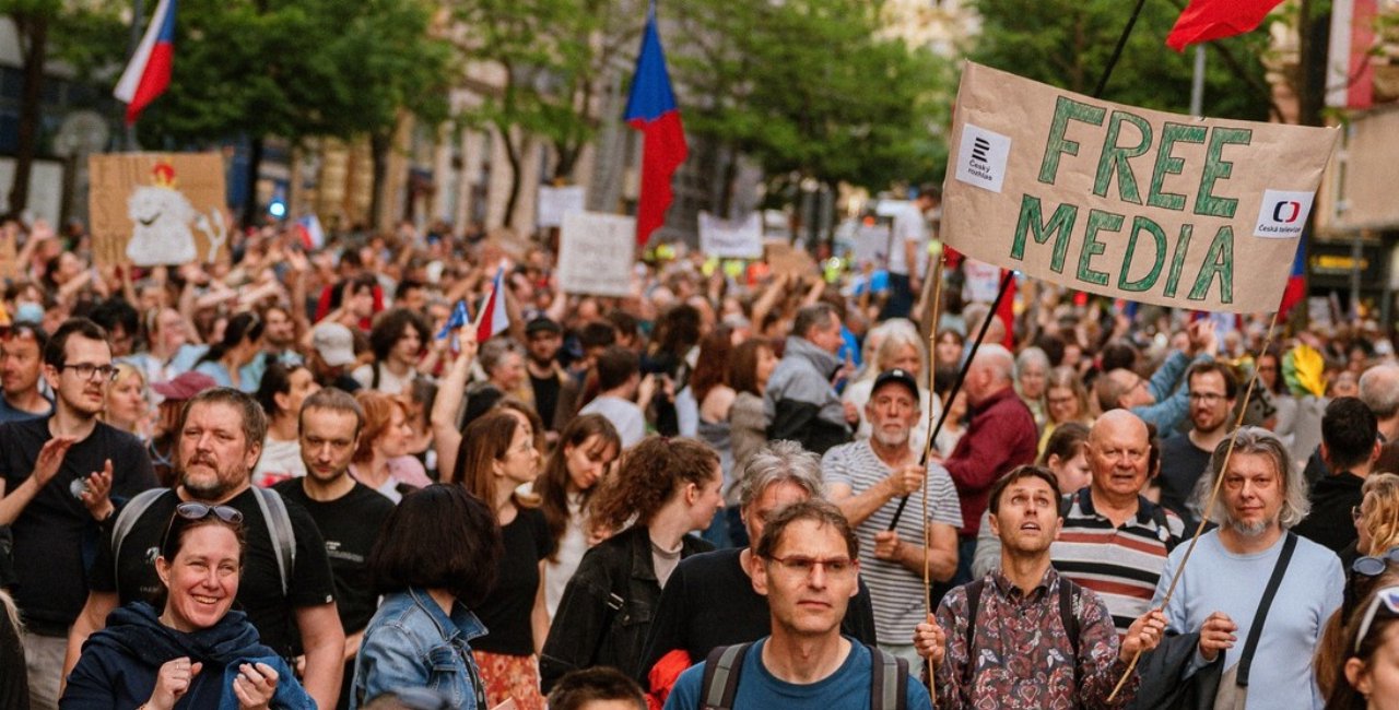 Thousands to join Prague protest in support of Czech Television and Radio