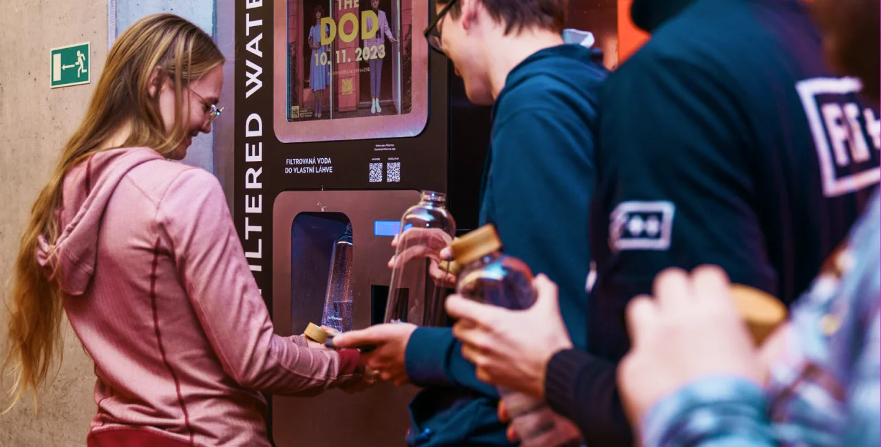 Where to find free drinking water in Prague this summer