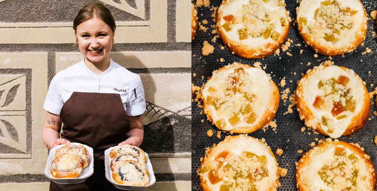 Anežka Janurová, pastry chef at Myšák Pražský Hrad