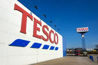 Tesco store in Tabor, Czech Republic: Shutterstock/josefkubes