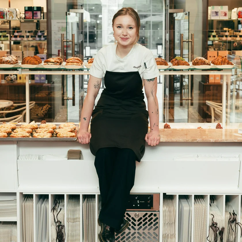 Anežka Janurová, pastry chef at Myšák Pražský Hrad
