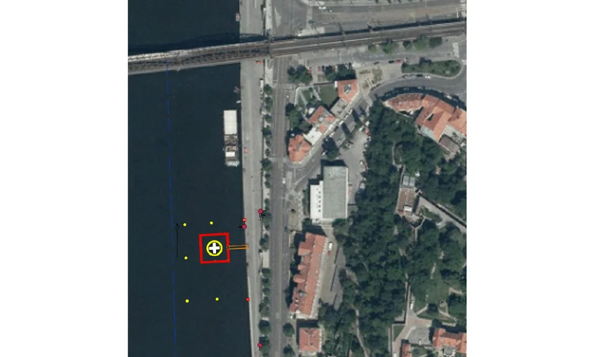 Location of helipad. Photo: Praha.eu