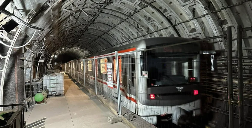 Reconstruction at Flora metro. Facebook / Dopravní podnik hlavního města Prahy