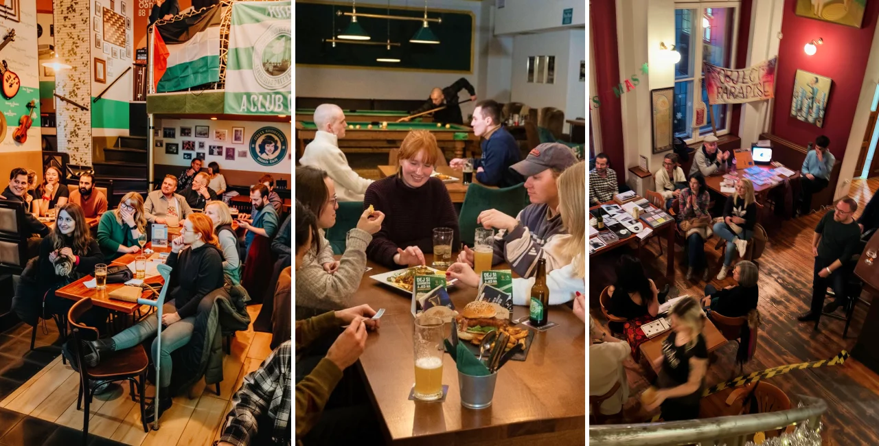 ally O'Brien's Irish Pub, The Down Under, Globe Bookstore and Café