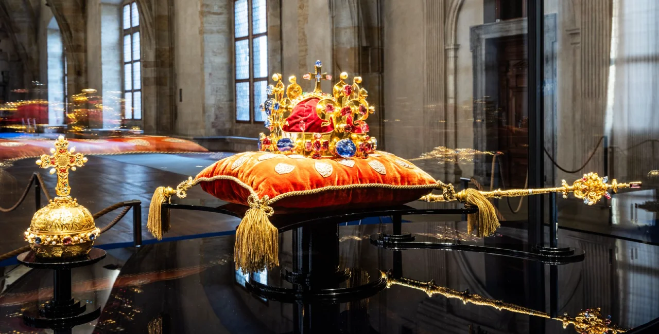 Bohemian Crown Jewels. Photo: Prague Castle