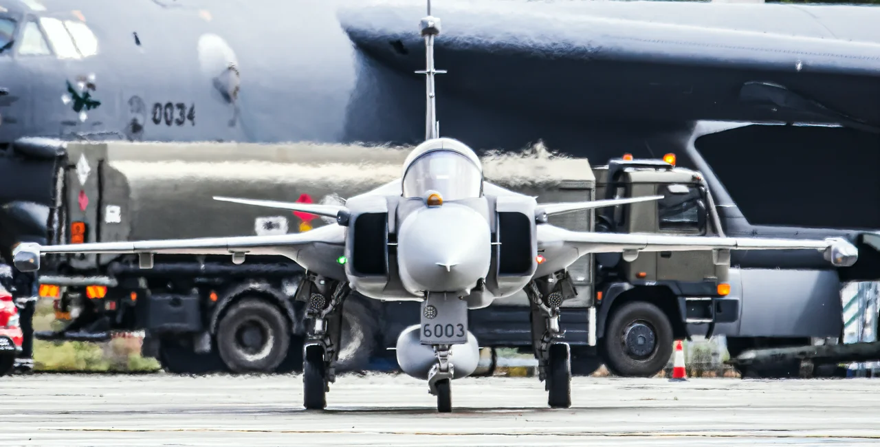 Czech Gripen in Ostrava. Photo: Adomas Daunoravicius / Shutterstock.com