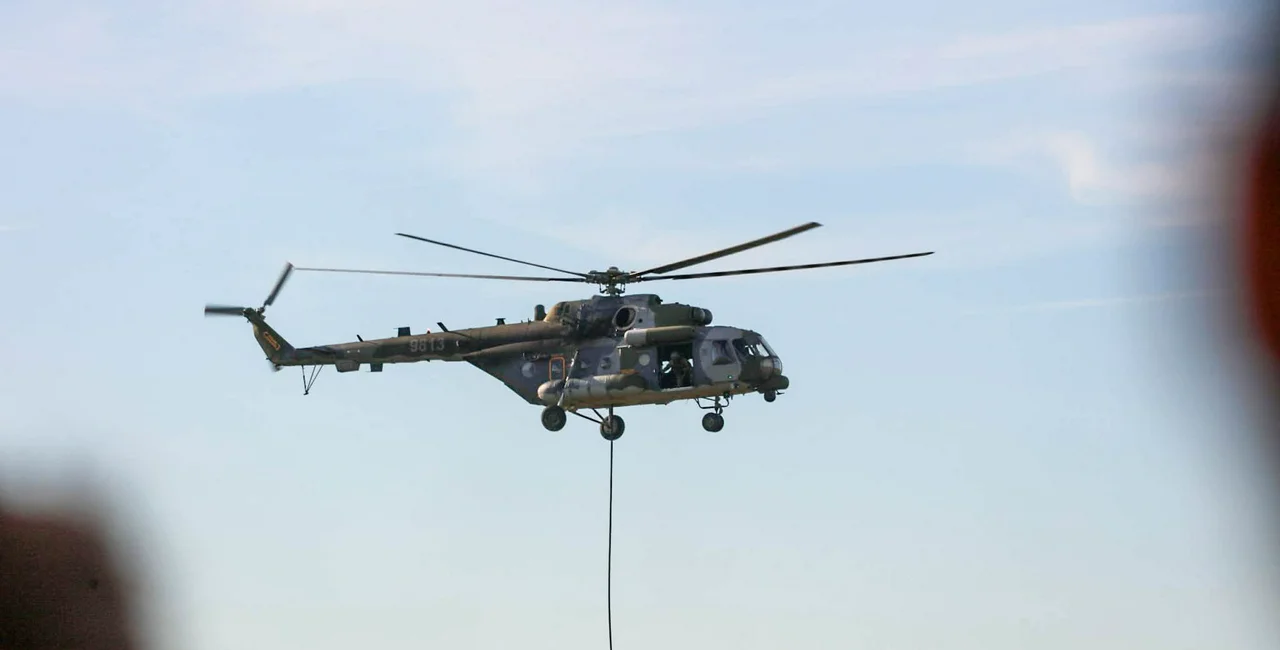 Czech Mi-171Š helicopter. Photo: Facebook /