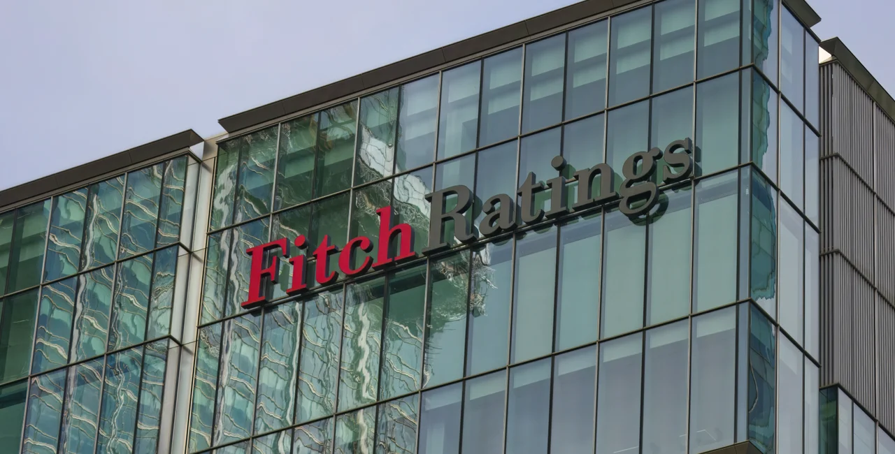 Fitch Ratings logo in London. Photo: Below the Sky / Shutterstock.com