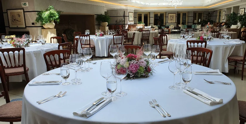 banquet setup Winter Garden