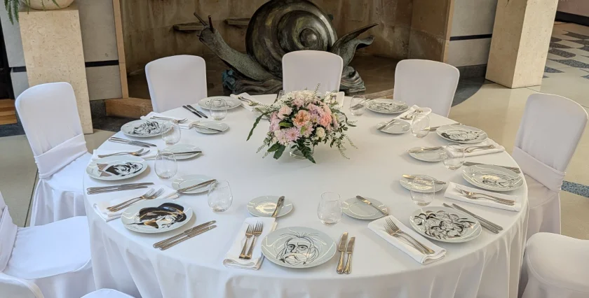 gala dinner detail