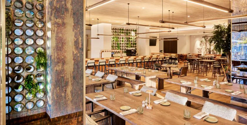 Greenhouse restaurant