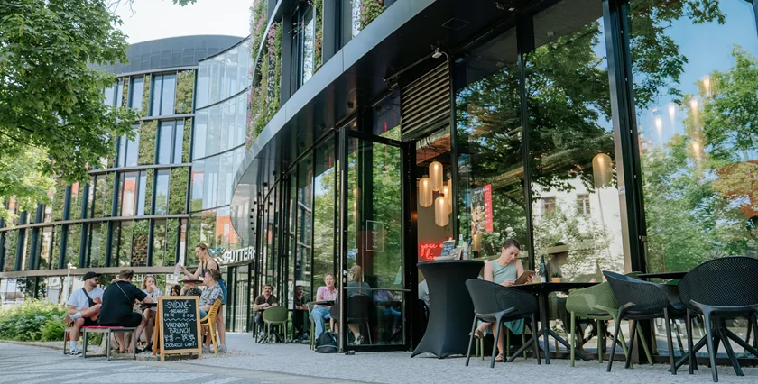 Outdoor terrace