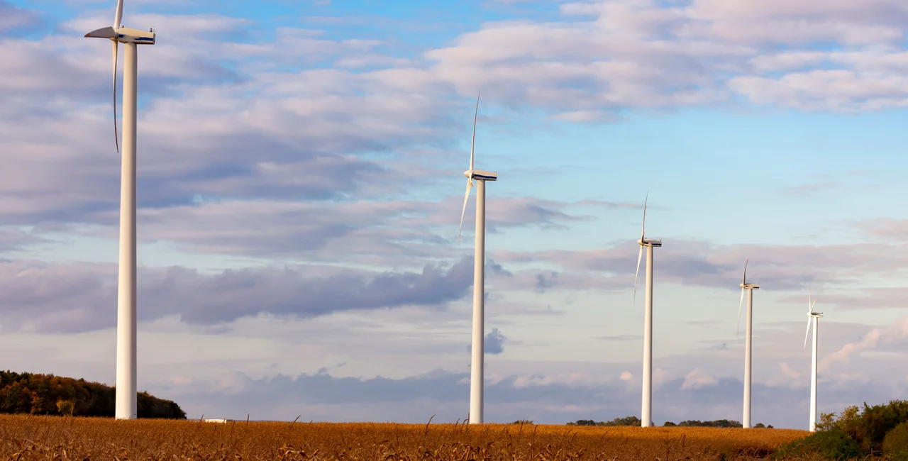Wind farm in Czechia. Photo: Shutterstock / Richard Semik