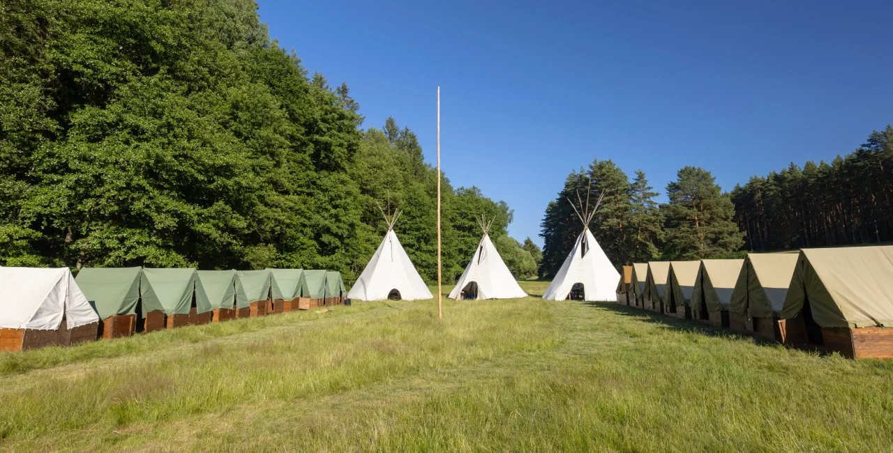 Scout camp in Western Bohemia. Photo: Shutterstock / Richard Semik