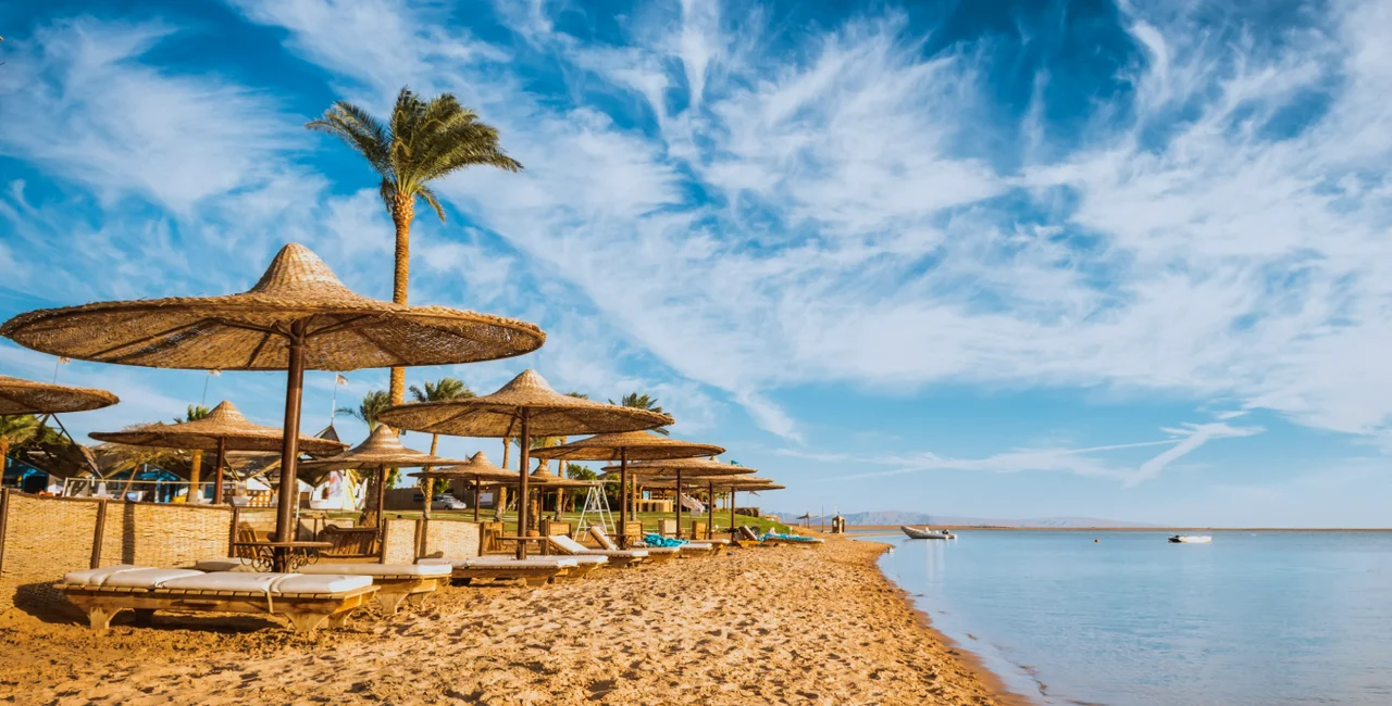 By the Red Sea in Egypt. Photo: Shutterstock / Kochneva Tetyana