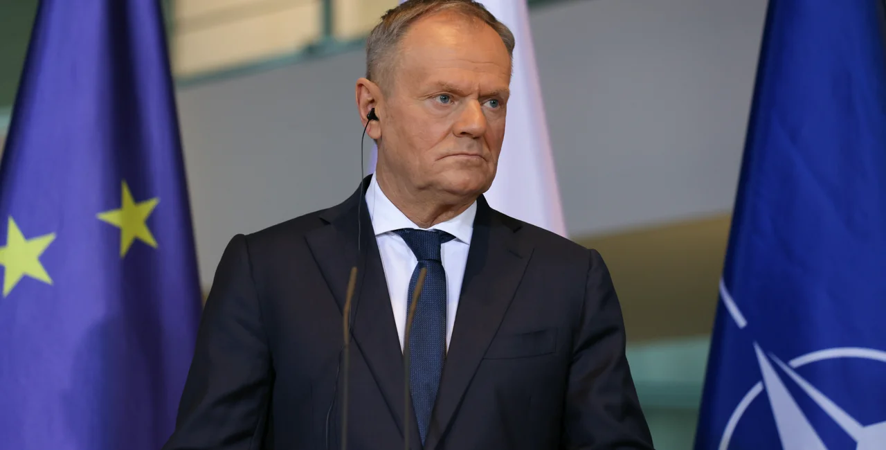 Donald Tusk in Berlin, December 2025. Photo: