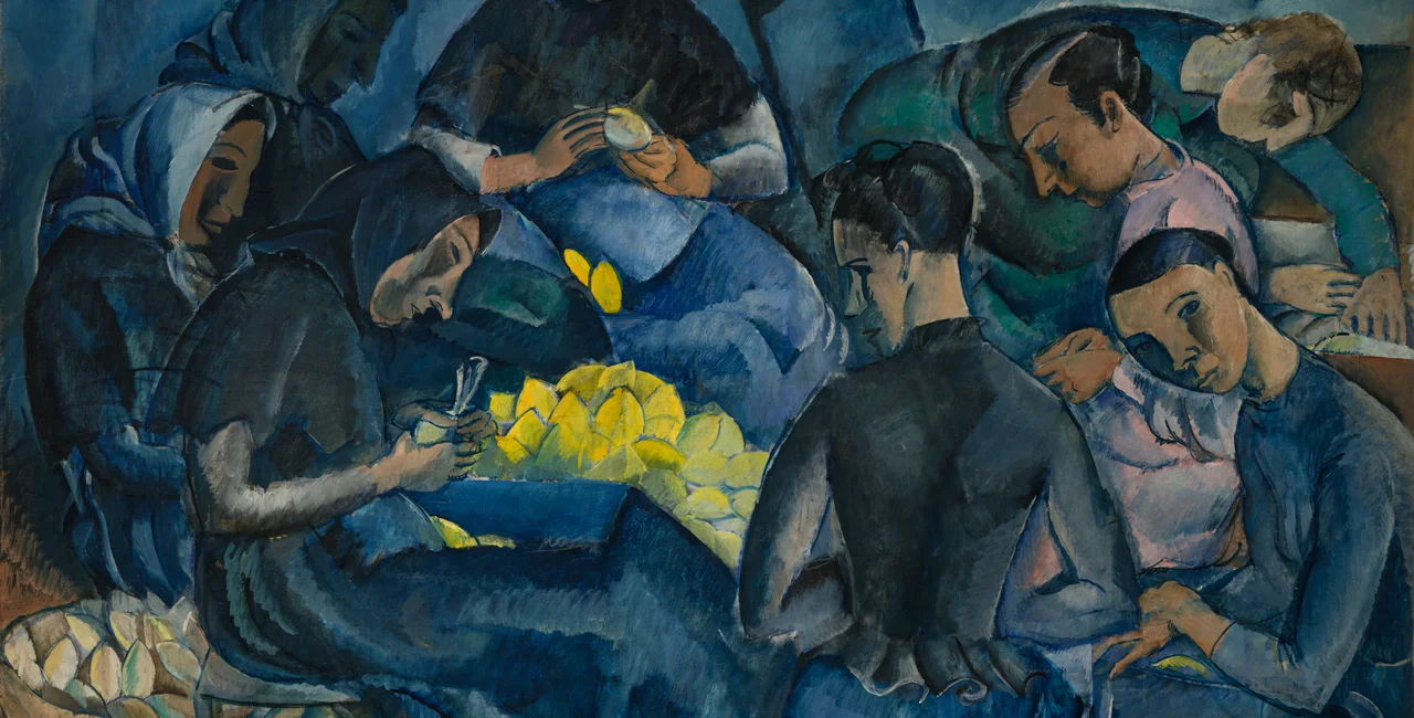 Georges Kars, Balení citronů, 1912. Photo: Národní galerie v Praze
